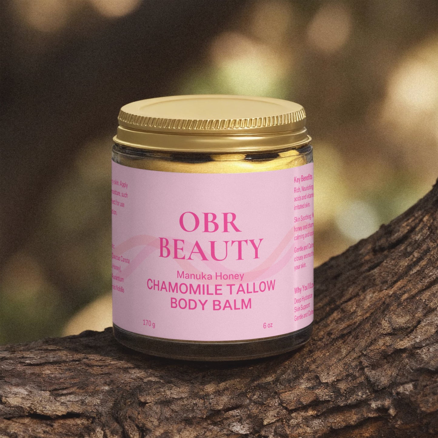 Manuka Honey Chamomile Tallow Body Balm
